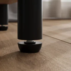 Eckregal Bivio Goldkraft Eiche/Anthrazit 30 x 102.5 cm 4 Ablageflächen Vicco