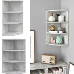 Eckregal Ecki Beton 30 x 60 cm Vicco