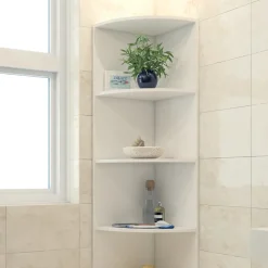 Eckregal Ecki Weiß 40 x 180 cm Vicco