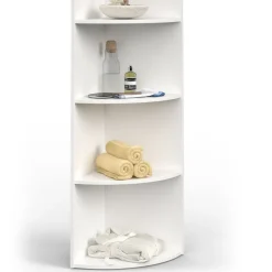 Eckregal Ecki Weiß 40 x 180 cm Vicco