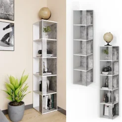 Eckregal Lio Beton 33.3 x 162.2 cm Vicco