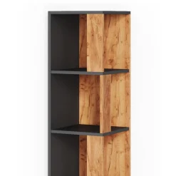 Eckregal Lio Goldkraft Eiche 33.3 x 162.2 cm Vicco