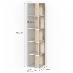 Eckregal Lio Sonoma 33.3 x 162.2 cm Vicco