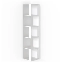 Eckregal Lio Weiß 33.3 x 162.2 cm Vicco