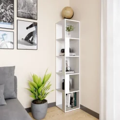 Eckregal Lio Weiß 33.3 x 162.2 cm Vicco