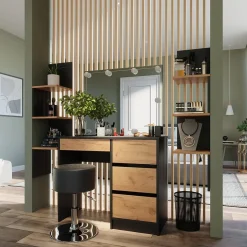 Eckregal Paolo Anthrazit 28 x 116.4 cm 2er Set Vicco