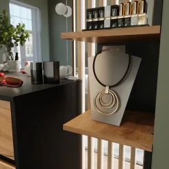 Eckregal Paolo Anthrazit 28 x 116.4 cm 2er Set Vicco