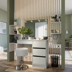 Eckregal Paolo Weiß 28 x 116.4 cm 2er Set Vicco