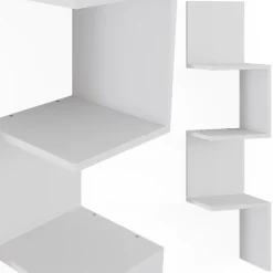 Eckregal Paolo Weiß 28 x 116.4 cm 2er Set Vicco