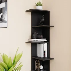 Eckregal Tera Anthrazit 37 x 140.1 cm Vicco