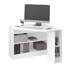 Eckschreibtisch Alvaro Weiß 94 x 94 cm Vicco