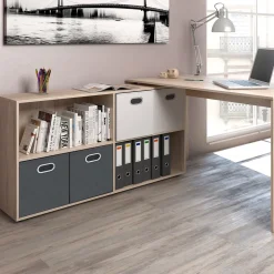 Eckschreibtisch FlexPlus Sonoma 137 x 60 cm Vicco