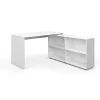 Eckschreibtisch FlexPlus Weiß 137 x 60 cm Vicco