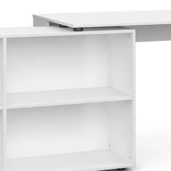 Eckschreibtisch FlexPlus Weiß 137 x 60 cm Vicco