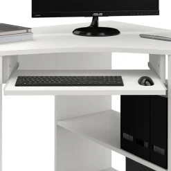 Eckschreibtisch Odin Weiß 83 x 76 cm Vicco