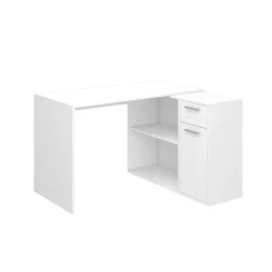 Eckschreibtisch Robin Weiß 120 x 60 cm Vicco