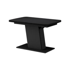 Esstisch Fenaro Schwarz 120 x 80 cm ausziehbar Vicco