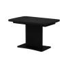 Esstisch Fenaro Schwarz 120 x 80 cm ausziehbar Vicco