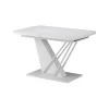 Esstisch Fenaro Weiß 120 x 80 cm ausziehbar Vicco