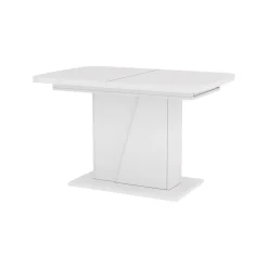 Esstisch Fenaro Weiß 120 x 80 cm ausziehbar Vicco