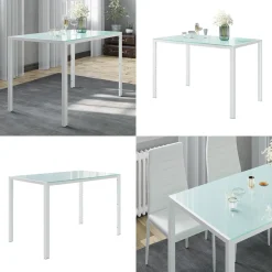 Esstisch Grand Weiß 120 x 70 cm Vicco