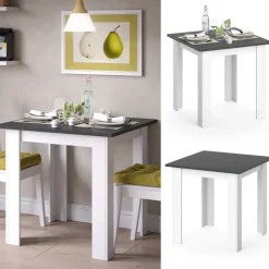 Esstisch Karlos Anthrazit 80 x 80 cm Vicco