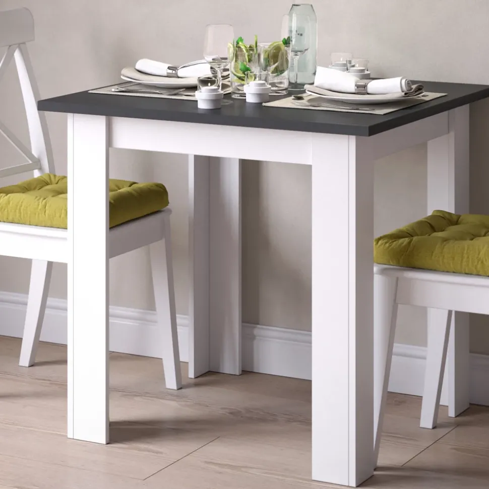 Esstisch Karlos Anthrazit 80 x 80 cm Vicco