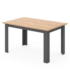 Esstisch Karlos Goldkraft Eiche 140 x 90 cm Vicco