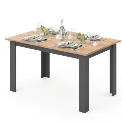 Esstisch Karlos Goldkraft Eiche 140 x 90 cm Vicco