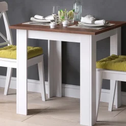 Esstisch Karlos Nussbaum 80 x 80 cm Vicco