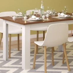 Esstisch Karlos Nussbaum 140 x 90 cm Vicco