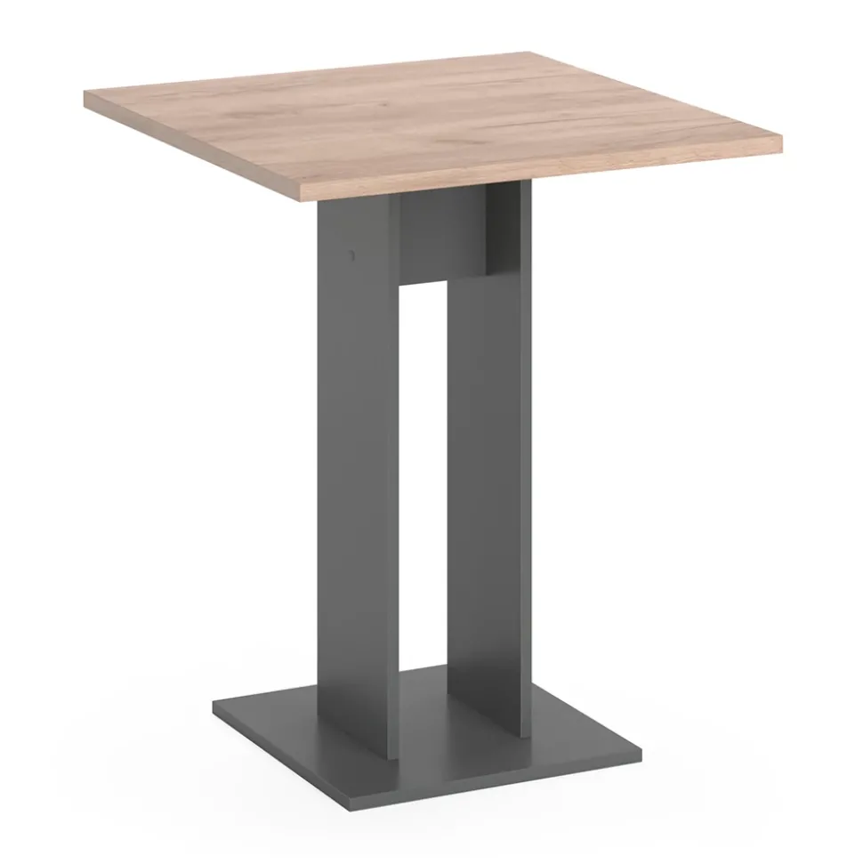 Esstisch Repose Anthrazit 65 x 65 cm Vicco