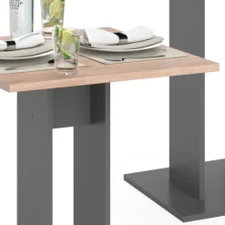 Esstisch Repose Anthrazit 65 x 65 cm Vicco