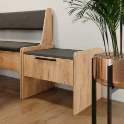 Esszimmerbank Roman Sandeiche 53.5 x 41.1 cm mit 1 Schublade Vicco