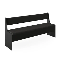 Esszimmer-Bank Roman Schwarz 41.5 x 166.6 cm Vicco