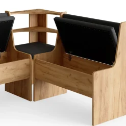 Esszimmer-Eckbank Roman Goldkraft Eiche 120 x 120 cm Vicco