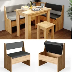 Esszimmer-Eckbank Roman Sandeiche 41.5 x 76.6 cm Vicco