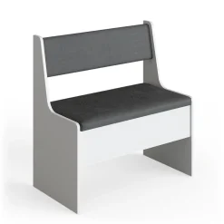 Esszimmer-Eckbank Roman Weiß 41.5 x 76.6 cm Vicco