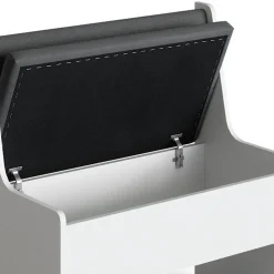 Esszimmer-Eckbank Roman Weiß 41.5 x 76.6 cm Vicco