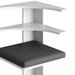 Esszimmer-Eckbank Roman Weiß 43.5 x 43.5 cm Vicco