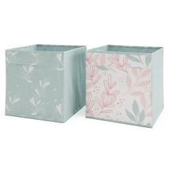 Faltbox Türkis 30 x 30 cm 2er Set Vicco