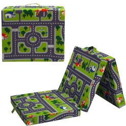 Faltmatratze Grün 190 x 70 cm Vitalispa