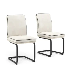 Freischwinger Eleganza Beige 2er Set Vicco