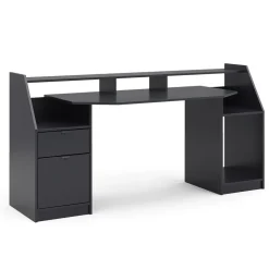 Gaming Tisch Joel Schwarz 179.8 x 65.5 cm Vicco