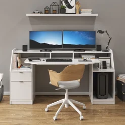 Gaming Tisch Joel Weiß 179.8 x 65.5 cm Vicco