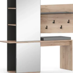 Garderobe Adeline Goldkraft Eiche 120 x 190 cm Vicco