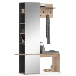 Garderobe Adeline Goldkraft Eiche 120 x 190 cm Vicco
