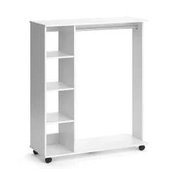 Garderobe Cosmo Weiß 110 x 129.4 cm Vicco