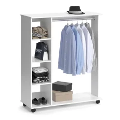 Garderobe Cosmo Weiß 110 x 129.4 cm Vicco