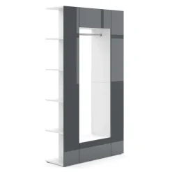 Garderobe Mats Anthrazit 36.6 x 191 cm Vicco